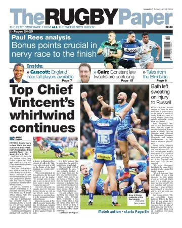 The Rugby Paper - 07 avr. 2024