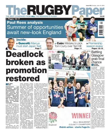 The Rugby Paper - 16 Jun 2024
