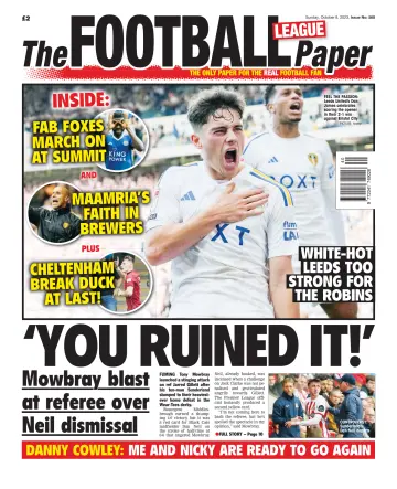 The Football League Paper - 8 Oct 2023