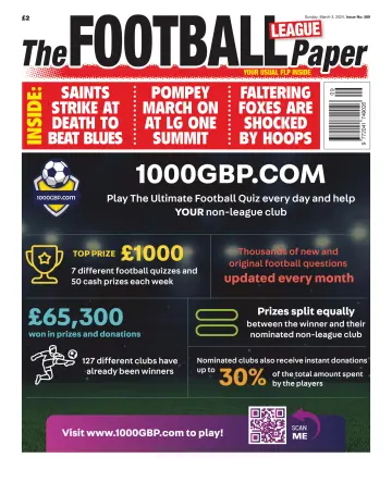 The Football League Paper - 3 Mar 2024