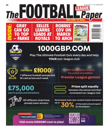 The Football League Paper - 17 Márta 2024