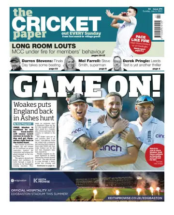 The Cricket Paper - 09 七月 2023
