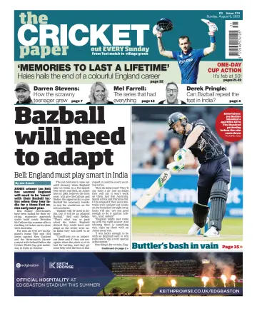 The Cricket Paper - 06 agosto 2023