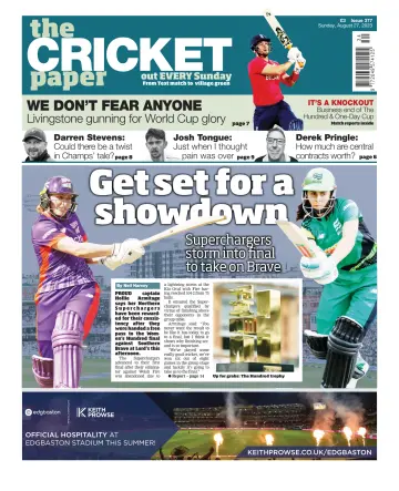 The Cricket Paper - 27 août 2023