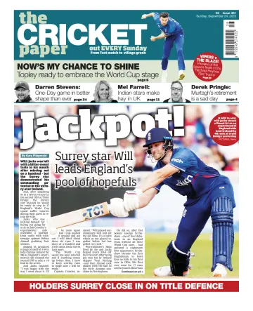 The Cricket Paper - 24 Sep 2023