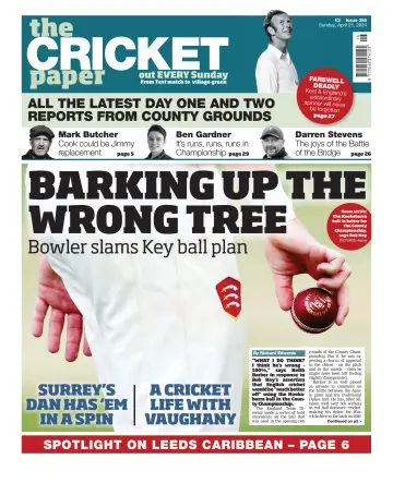The Cricket Paper - 21 Nis 2024