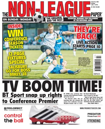 The Non-League Football Paper - 07 jul. 2013