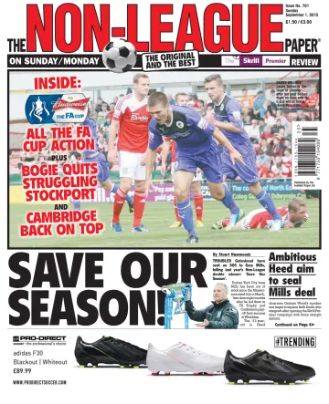 The Non-League Football Paper - 1 Sep 2013