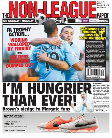 The Non-League Football Paper - 15 dic. 2013