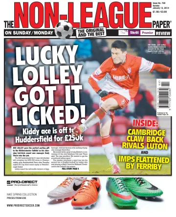 The Non-League Football Paper - 12 enero 2014