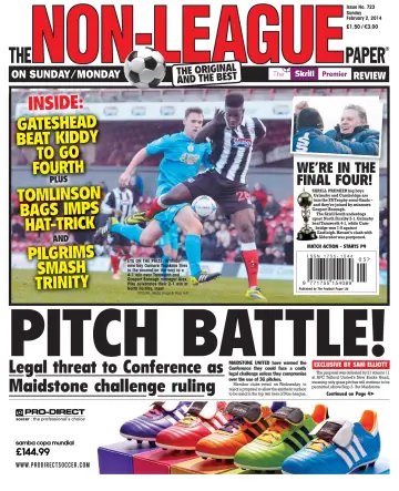 The Non-League Football Paper - 02 feb. 2014