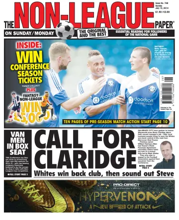 The Non-League Football Paper - 13 jul. 2014