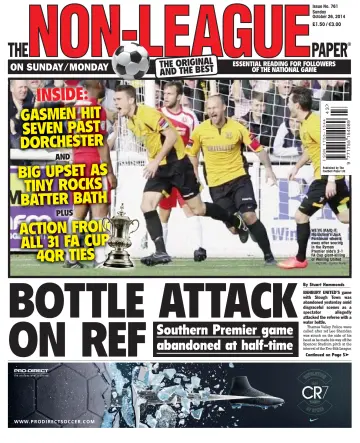 The Non-League Football Paper - 26 oct. 2014