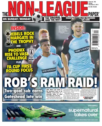 The Non-League Football Paper - 02 nov. 2014