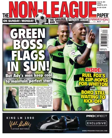 The Non-League Football Paper - 23 agosto 2015