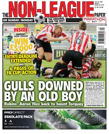 The Non-League Football Paper - 30 agosto 2015