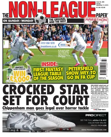 The Non-League Football Paper - 13 set. 2015