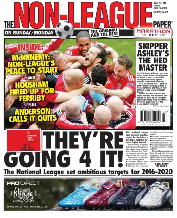 The Non-League Football Paper - 12 jun. 2016