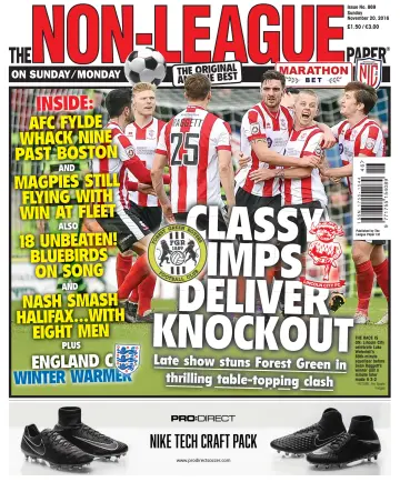 The Non-League Football Paper - 20 Nov 2016