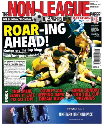 The Non-League Football Paper - 4 Dec 2016