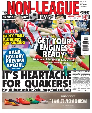 The Non-League Football Paper - 16 abr. 2017