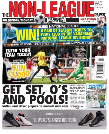 The Non-League Football Paper - 9 Jul 2017