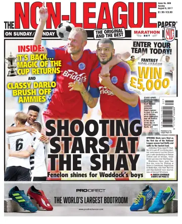 The Non-League Football Paper - 6 Aug 2017