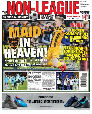 The Non-League Football Paper - 5 Nov 2017