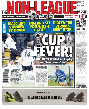 The Non-League Football Paper - 18 Mar 2018