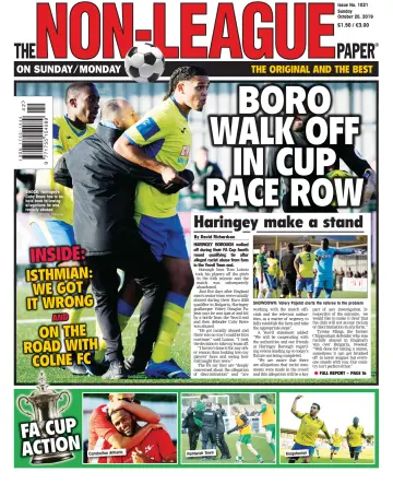 The Non-League Football Paper - 20 out. 2019