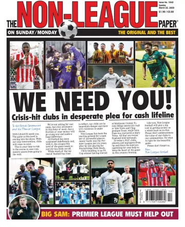 The Non-League Football Paper - 22 março 2020