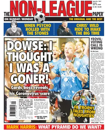 The Non-League Football Paper - 19 Apr 2020