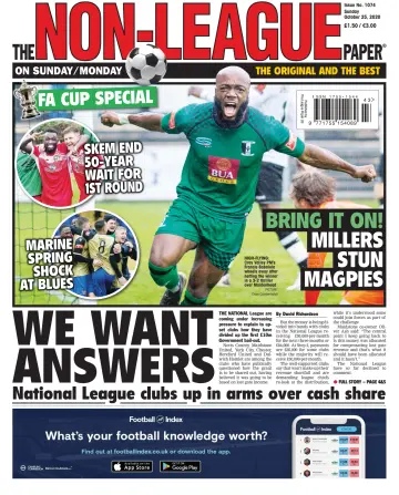 The Non-League Football Paper - 25 Oct 2020