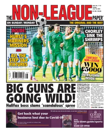 The Non-League Football Paper - 18 julho 2021