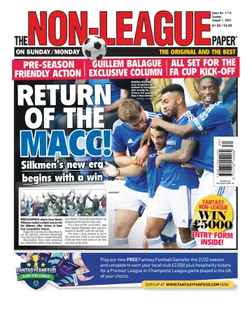 The Non-League Football Paper - 1 Aug 2021