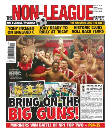 The Non-League Football Paper - 17 oct. 2021