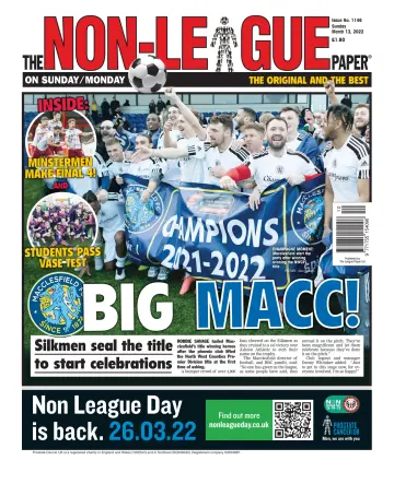 The Non-League Football Paper - 13 Mar 2022