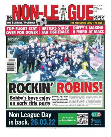 The Non-League Football Paper - 20 março 2022