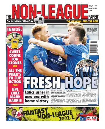 The Non-League Football Paper - 14 agosto 2022