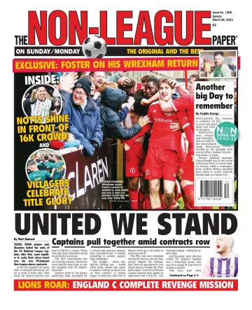The Non-League Football Paper - 26 março 2023