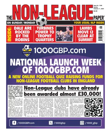 The Non-League Football Paper - 11 feb. 2024