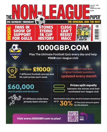 The Non-League Football Paper - 25 Chwef 2024