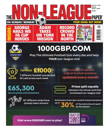 The Non-League Football Paper - 3 Maw 2024