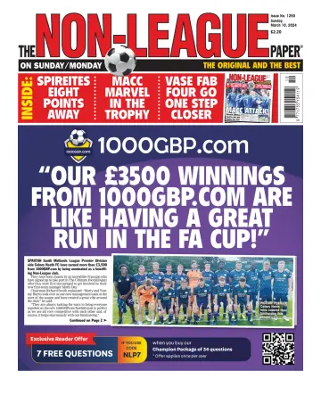 The Non-League Football Paper - 10 mars 2024
