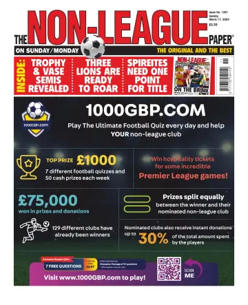 The Non-League Football Paper - 17 三月 2024