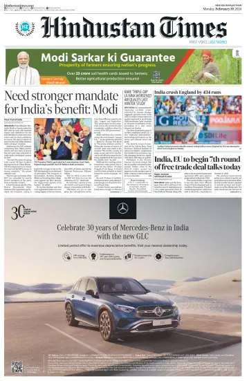 Hindustan Times ST (Jaipur) - 19 Feb 2024