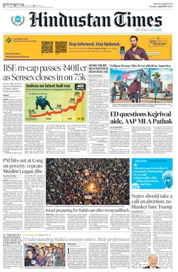 Hindustan Times ST (Jaipur) - 09 abr. 2024