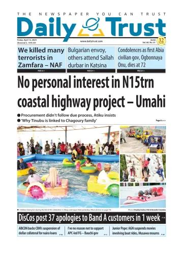 Daily Trust - 12 Nis 2024