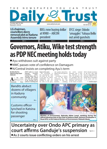 Daily Trust - 18 abr. 2024