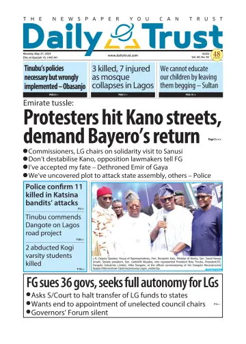 Daily Trust - 27 May 2024